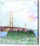 The Golden Gate Acrylic Print