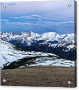 The Gore Range At Sunrise - Rocky Mountain National Park Acrylic Print