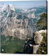 The Half Dome Yosemite Np Acrylic Print