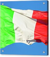 The Italy Flag Acrylic Print