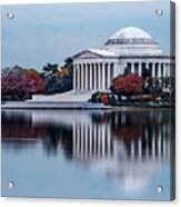 The Jefferson In Baby Blue Acrylic Print