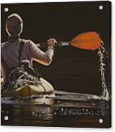 The Kayaker Acrylic Print