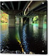 The Light Under Bonneview Bridge Acrylic Print