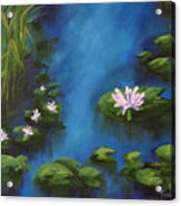 The Lily Pond Iii Acrylic Print