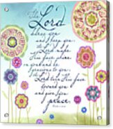 The Lord Bless You Acrylic Print