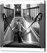The Main Stairs Of The Bella Maggiore Acrylic Print