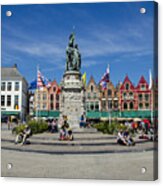 The Markt Of Bruges Acrylic Print