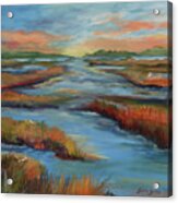 The Marshes Acrylic Print