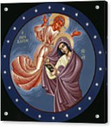The Mother Of God Overshadowed By The Holy Spirit 118 Acrylic Print