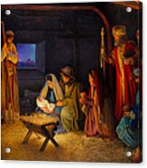 The Nativity Acrylic Print