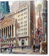 The New York Stock Exchange Acrylic Print