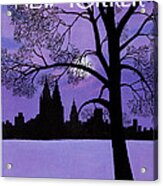 The New Yorker Cover - January 22nd, 1972 Acrylic Print