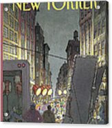 New Yorker March 8th, 1993 Acrylic Print