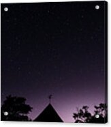 The Night Sky, Great Dixter House And Gardens Acrylic Print