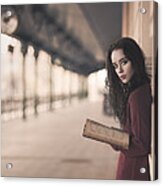 The Old Book Acrylic Print