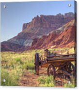 The Old West Acrylic Print