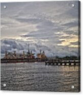 The Port Acrylic Print