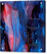 The Potential Within - Squared 1 - Triptych Acrylic Print by Michelle Wrighton