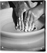 The Potter Acrylic Print