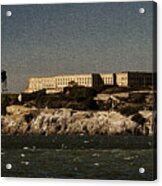 The Rock Alcatraz 1 Acrylic Print