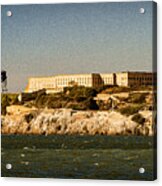 The Rock Alcatraz 2 Acrylic Print