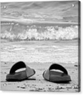 The Sand Between My Toes Acrylic Print