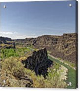 The Snake River Canyon Acrylic Print