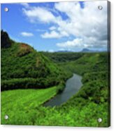 The Wailua River Acrylic Print