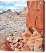 The Wall At Valley Of Fire Acrylic Print