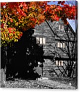 The Witch House In Autumn Acrylic Print