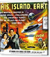 This Island Earth Science Fiction Classic Movie Acrylic Print