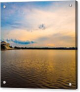 Thomas Jefferson Memorial Sunset Acrylic Print