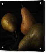 Three Pears Acrylic Print