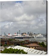 Three Queens Salute Acrylic Print