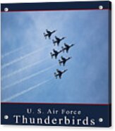 Thunderbirds Acrylic Print