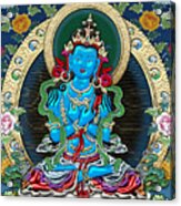 Tibetan Thangka -  Vajradhara Acrylic Print