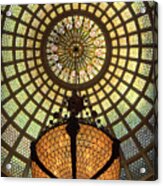 Tiffany Ceiling In The Chicago Cultural Center Acrylic Print
