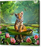Tiger Lily 1 Acrylic Print