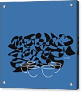 Timpani In Blue Acrylic Print