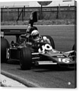 Tom Pryce. 1975 Dutch Grand Prix. Zandvoort Acrylic Print