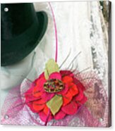 Top Hat And Veils Acrylic Print