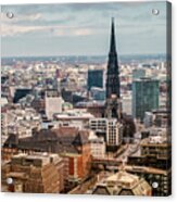 Top View Of Hamburg Acrylic Print