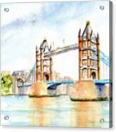 Tower Bridge London Acrylic Print