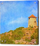 Tower On The Hill Acrylic Print