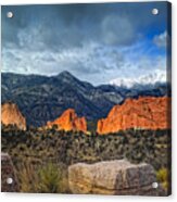 Treasures Of Colorado Springs Acrylic Print