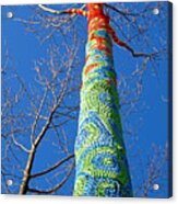 Tree Crochet I I Acrylic Print