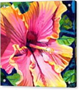 Tropical Bliss Hibiscus Acrylic Print