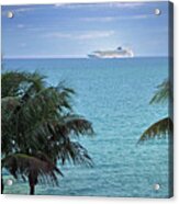 Tropical Cruise Acrylic Print