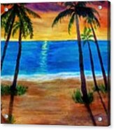 Tropical Paradise Painting by Anne Sands - Fine Art America