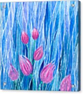 Tulip Patch Acrylic Print